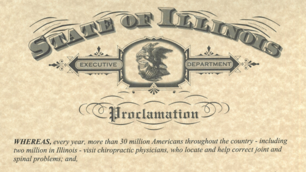Healthcare month proclamation