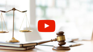 Gavel and the scales of justice