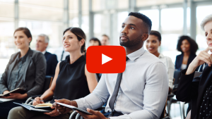 Professionals attending education