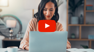Person using a computer