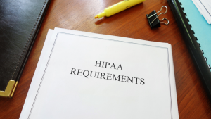 HIPAA Requirements document