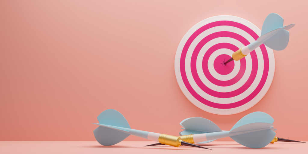 Darts and a dart board