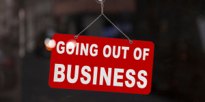 "Going Out of Business" sign