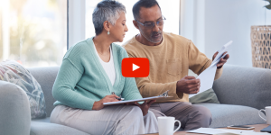People reviewing insurance documents