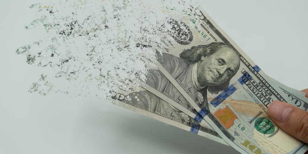 Money disapearing