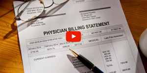 Physician billing statement