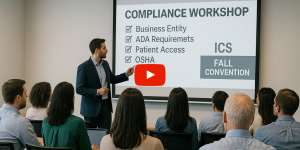 Presentation at a compliance workshop