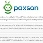 Paxson Question of the Month (Vol. 6: Work Comp Records Requests)