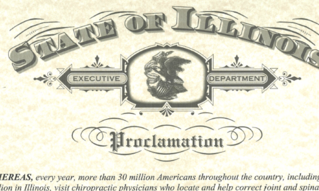 Governor Proclaims October 2025 as Chiropractic Health Care Month