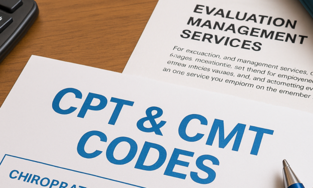 E/M and CMT: A Guide to Help Chiropractic Physicians Get Paid for Both