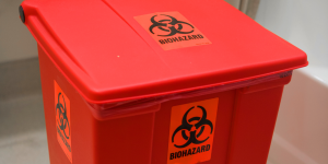 Biohazard Disposal Container
