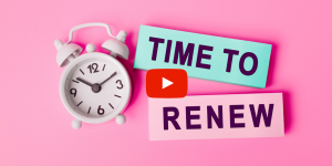 "TimeTo Renew" with a clock