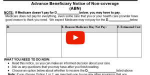Section of the ABN form