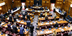 State House of Representatives in session