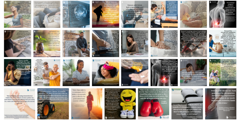 2026 Chiropractic Healthcare Month Social Media Library
