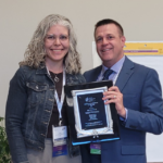 Dr. Erin Strauch and ICS President Dr. Craig Revermann
